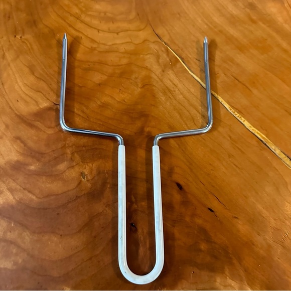 Set of 4 Poultry Roast Lifting Turning Prong Fork Vintage - Picture 2 of 5